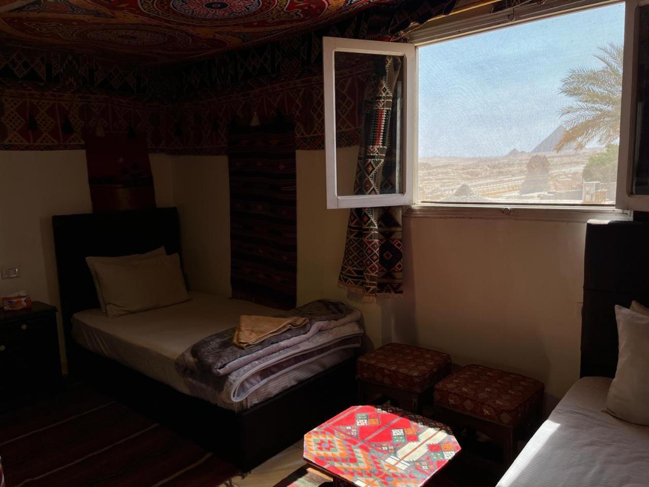 Kemet Pyramids Room View Кайро Екстериор снимка